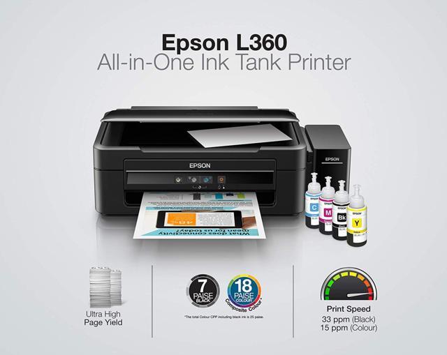 Printer Epson L360 Spesifikasi dan Harga 2020