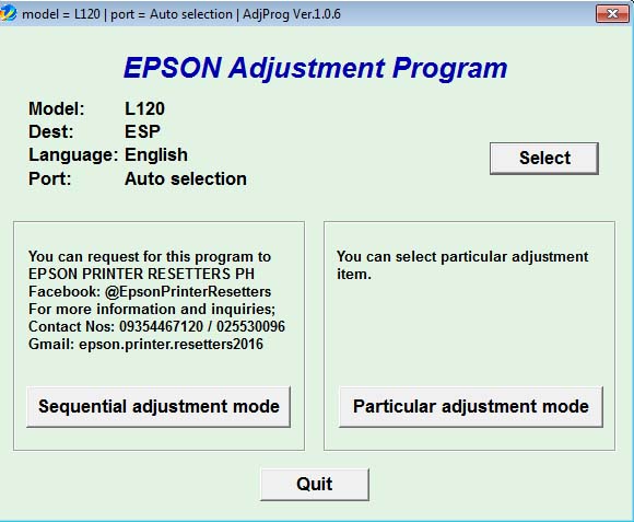Cara reset epson l120 dengan aplikasi dan manual tanpa software
