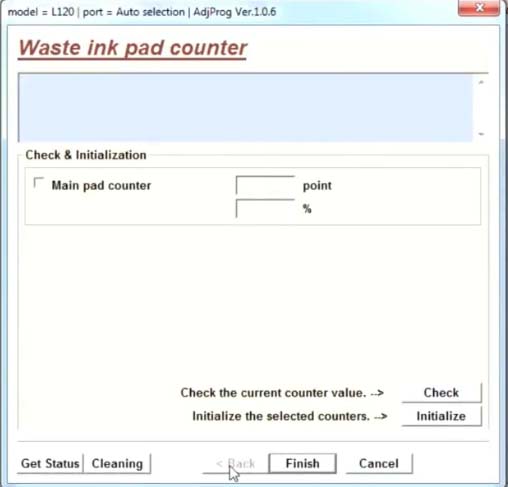 waste ink pad counter