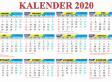 Download Kalender 2020 Indonesia PDF Lengkap