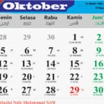 kalender oktober 2020