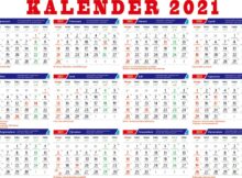 kalender libur nasional indonesia tahun 2021 lengkap tanggalan jawa dan islam