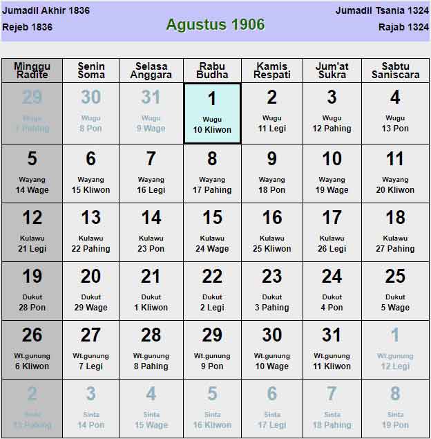 Kalender-jawa-agustus-1906