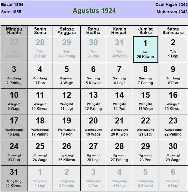Kalender-jawa-agustus-1924