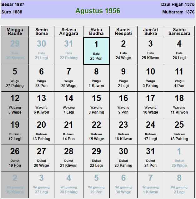 Kalender-jawa-agustus-1956