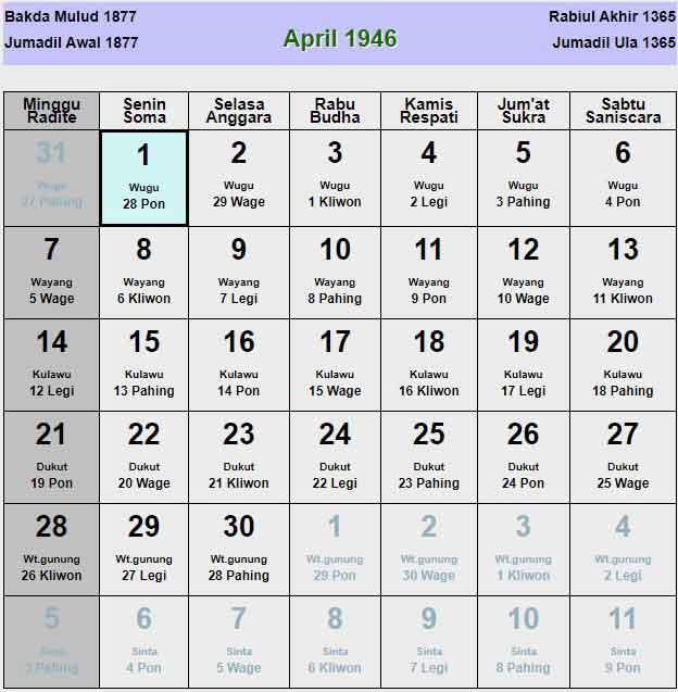 Kalender-jawa-april-1946