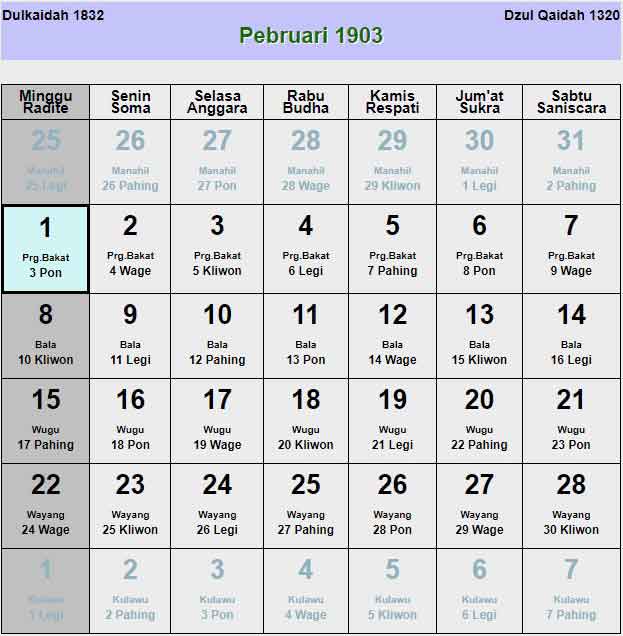 Kalender-jawa-februari-1903