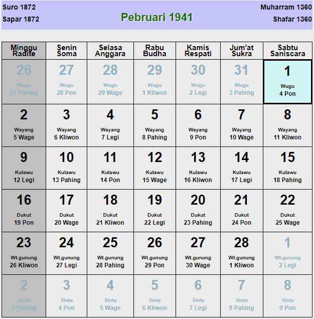 Kalender-jawa-februari-1941