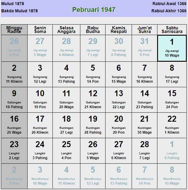 Kalender-jawa-februari-1947