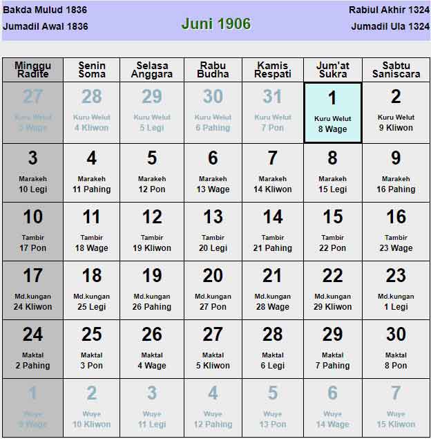 Kalender-jawa-juni-1906