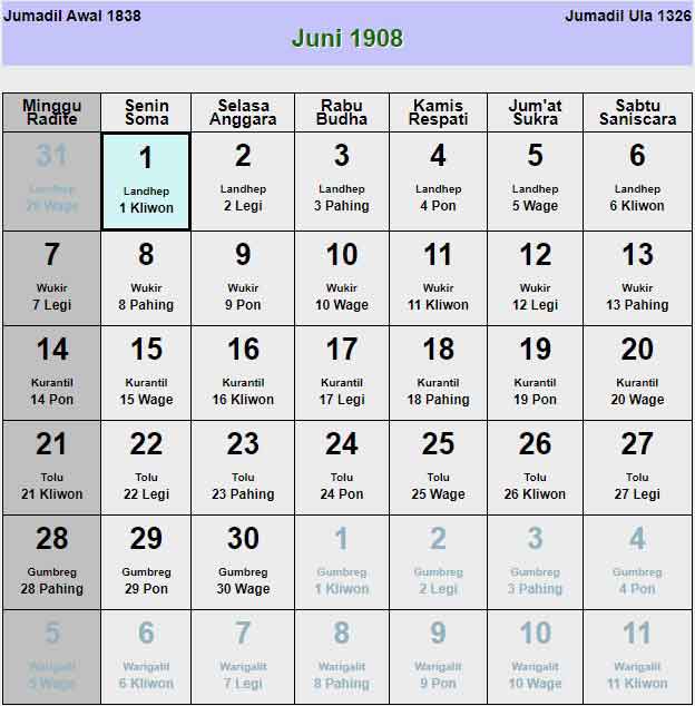 Kalender-jawa-juni-1908