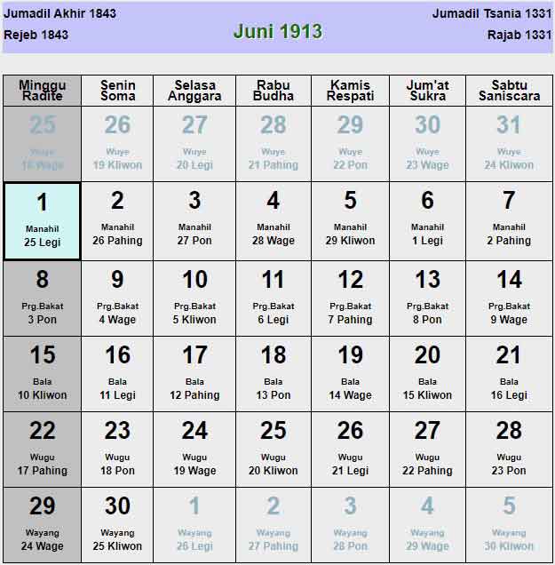 Kalender-jawa-juni-1913