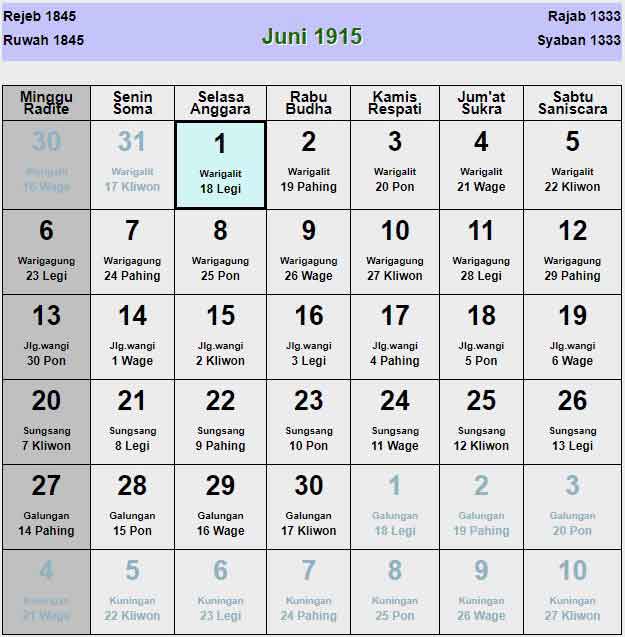Kalender-jawa-juni-1915