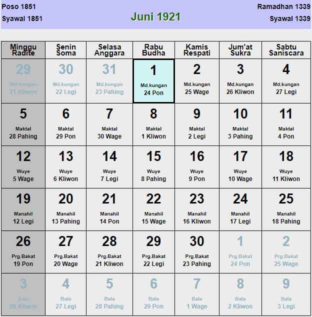 Kalender-jawa-juni-1921