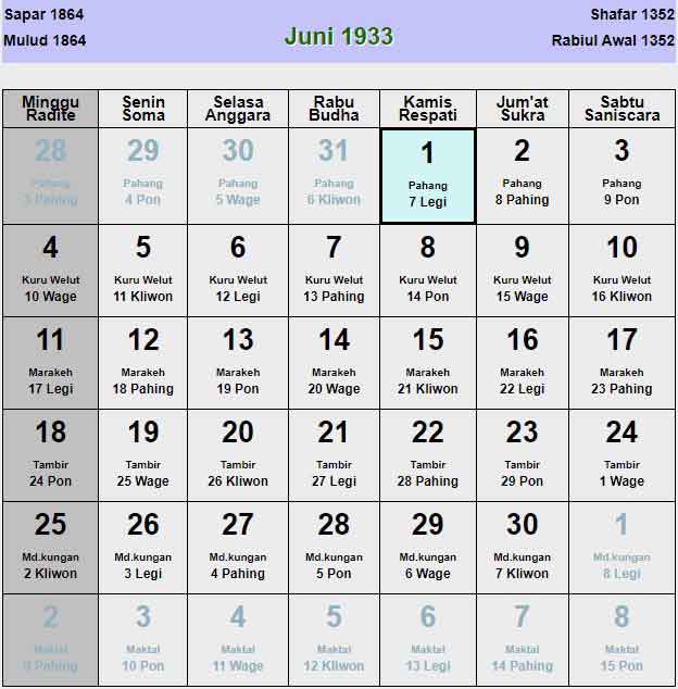 Kalender-jawa-juni-1933