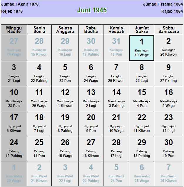 Kalender-jawa-juni-1945