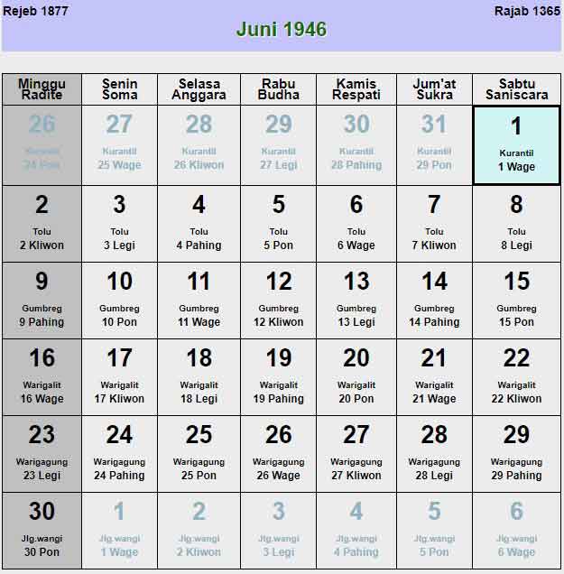 Kalender-jawa-juni-1946