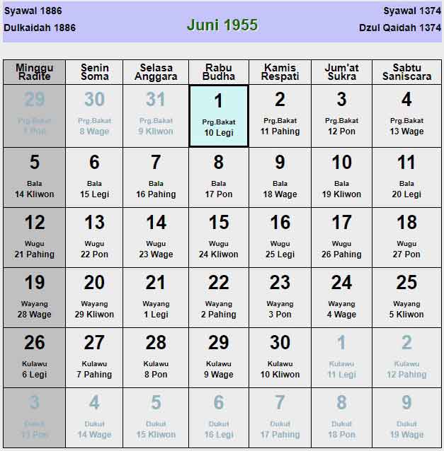 Kalender-jawa-juni-1955