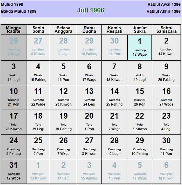 Kalender-jawa-juli-1966